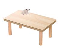 Hamster Platform, Hamster Accessories, 1 Pcs Wooden Hamster Cage Accessory, Small Pet Resting Area, Suitable For Hamsters, Rats, Chinchillas Or Other Small Pets (25X14X12 CM)