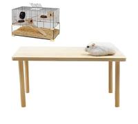 Hamster Play Stand,Fun Wooden,Gerbil Cage Wood Stand - for Dutch Rabbits Hedgehogs Mice Parrots Birds Ferrets Squirrels Chinchillas