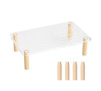 Hamster Playground - Removable and Adjustable Height Hamster Table - Perfect for Small Animal Habitat Decor House or Tunnel