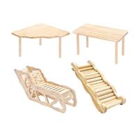 Hamster Playground | Wooden Cage Climbing Frame | Cute Hamster Cage Accessories | for Indoor Habitant Mice Small Cattle Frett Squirrel