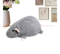 Hamster Plush, Giant Soft Toy, 90cm Realistic Stuffed Hamster for Home and Decor, Adorable Cuddly Companion, Sofas Beds Compatible, Living Room Apartment, Holiday Birthday Presents