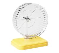 Hamster Quiet Running Toy Exercise Wheel for Cage Enrichment Large Size Anti Tip Construction Night Use Detachable Hamster Exercise Wheel