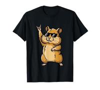 Hamster Rocking Sunglasses Cool Pose T-Shirt