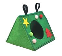 Hamster Rodents Hideaway Toy Gerbil Swing Hideouts Pet Hanging Swing For Ferrets Hamster Toy
