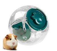 Hamster Running Ball, Hamster Balls for Running Around | Transparent Quiet Hamster Fitness Wheel | Portable Wheel Cage Cap Small Pets Activity for Family Fun Playtime Accessories