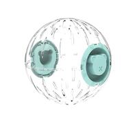 Hamster Running Ball - Transparent Spacious Exercise Sphere, Comfortable Stress Relief Pet Wheel, Durable Rolling Habitat, Safe Play Accessory | Fun Activity For Home Living Room Kitchen