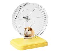 Hamster Running Wheel - Silent Exercise, Double Wearing Runner, Quiet Pet Toy, Durable Fitness Wheel for Small Animals, Gerbils, Dwarf Hamsters, Mice, Daily Activity Unders