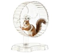 Hamster Running Wheel With Bracket, Thickened Wheel Wall Quiet Exercise Toy | Silent Hamster Exercise Wheel With Sturdy Stand And Thickened Wheel Wall. It Serves As Entertaining Enrichment Toy,
