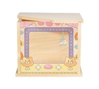 Hamster Sand Bath Box | Small Animal Toilet - Kodousu Includes A Design to Stimulate Hamsters' Curiosity. Colourful Patterns and Colourful Appearance Attract Pets, Protective Cage Accessory