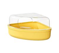 Hamster Sand Bath Container Bathing Digging Transparent Leakproof