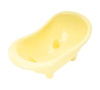 Hamster Sand Bath Container - Bathroom Sand Bathing Box Bed, Ice Tub for Small Animals | Chinchilla Habitat Accessory, Cool Sleeping Nest, Mini Bathtub for Hamsters, Gerbils, and Mice