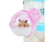 Hamster Sand Bath,Removable Dust Bath For Hamsters Hamster Bathing Bowl, Transparent Hamster Toilet, Sand Bath Container For Gerbil Syrian