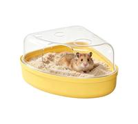Hamster Sand Bath Tray - Bath and Digging Transparent Waterproof | Toilet For Chinchilla Container And Digging Box - For Mouse And Chinchilla, Enrichment & Game, Sleep, Search