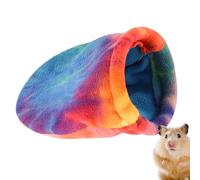 Hamster Sleeping Bag - Soft Small Pet Bed, Washable Nest | Cozy Animal Pouch for Hamsters, Sugar Gliders, Guinea Pigs, Vibrant Fleece Shelter for Resting, Indoor Cage Use, Year-Round Comfort