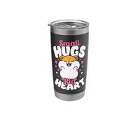 Hamster Small Hugs Big Heart Stainless Steel Insulated Tumbler
