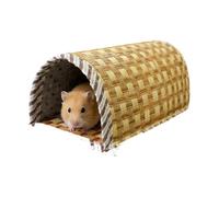Hamster Summer Cool Mat, Breathable Woven Pet Tunnel