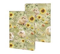 Hamster Sunflower Guinea Pigs Slim Case Compatible with iPad 10th 9th 8th 7th Generation 2022 2021 2020 2019 Protective Cover Stand