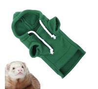 Hamster Sweater, Guinea Pig Clothes Bunny Costume - Multiple Use Friendly for Hood with Drawstring Guinea Pig Clothes Bunny Costume for Cats