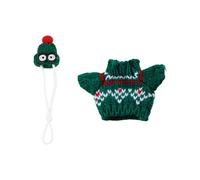 Hamster Sweater - Knitted Hat Sweater Set for Small Pets - Cotton Linen | 10x5.5cm Hooded Set, Warm and Breathable Clothes for Hamsters, Rabbits and er