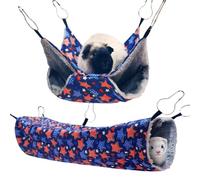 Hamster Swing | Glider Hammock,Cozy Bed for Tiny Breed Pet Cage Home Hedgehog Small Animal Mice Living Room Playground Enrichment