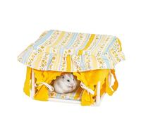 Hamster Tent Bed Washable Fabric Sleeping Hiding Nest