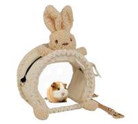 Hamster Transport Box, Backpack with Transparent, Transport Bag for Squirrels, for Travel with Pets such as Rabbits, Bearded Dragons, Sugar Pouches, Birds, Hedgehogs, Kittens, Ferrets