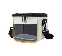 Hamster Travel Bag, JINGPIN Compact Shoulder Tote for Small Pets, Daily Outing Transportation, Carry for Local Visits, 15cm/5.9" Hamster Travel Bag, Portable Small Animal Tote, Shoulder Strap, Going