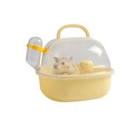 Hamster Travel Cage - Portable Outdoor Box, Breathable Carry Case with Water Bottle, Safe Transport for Hamsters for Small Pets, Mice, Dwarfs |