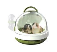 Hamster Travel Carrie - Hamster Carrying Case, Portable Small Animal Travel CagE, | Panoramic Bag Guinea Travel Carrier with Detachable Water Bottle for Hamster,