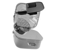 Hamster Travel Carrier, Large Hamster Cage for Travel, Hamster Transport Cage-21×21×18cm PP Travel PP with a Handle Bottle and Water, Ventilated and Comfortable, Great for Travel