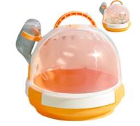 Hamster Travel Carrier Pet Travel Carrier | Hamster Carrier with Safety Lock | Small Animal Carrier for Hamsters and Gerbil