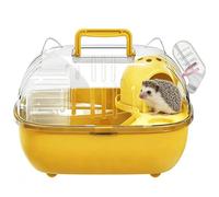 Hamster Travel Carrier | Transparent Cover Outing Cage,Travel Hamster Cage,for Rodents Lizards Outing Short Trip Car Picnic Farm