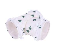 Hamster Tubes and Tunnels - 3 Fold Pet Cave | Tunnel, Hamster Maze Toy | Explore, Play, Climbing, Sleeping for Mice, Hedgehogs | Indoor Pet Accessories for K