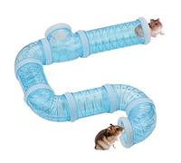 Hamster Tubes and Tunnels Kit Cage Extensions Transparent Connection External Pipe for Dwarf