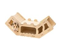 Hamster Tunnel - 30x3x12cm 250g (1 Pack) Natural Wooden Discovery Play