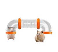 Hamster Tunnel,Animals Pipe Excercise Set | Hamster Tunnel Adventure External Pipe Creative Connection Cage Accessories for Pet Small Animal