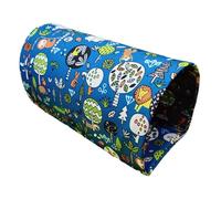 Hamster Tunnel Cartoon Forest Guinea Pig Tunnel 4 Season Fabric Hamster Hideout Multi-Purpose Small Pet Accessories for Rabbit, Hedgehog, Chinchilla & More, Tubes Tunnels, Tubes Tunnels