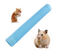Hamster Tunnel - Foldable Ferret Training Tube | Space-Saving Play & Chew Toy for Small Animals, Hedgehogs, Chinchillas, Squirrels, Dutch Rabbits, Guinea Pigs, Indoor Pet Exercise & Fun Activity