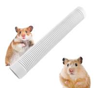 Hamster Tunnel - Foldable Ferrets Training Tunnel for Small Animals, Space-Saving Play with Chew Toy Function, Outdoor Fun Tube for Hedgehogs, Chinchillas, Squirrels, Dutch Rabbits 3.94x3.94x39.37 in