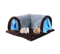 Hamster Tunnel - Privacy Drapes Detachable Playground, Hamster Tunnel For, Interactive Indoor Exercise Enrichment for Small Pets, Durable, Lightweight Pet Play Sleeping Solution