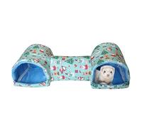 Hamster Tunnel - Small Animal Tunnel 51x17x15 Cm | Soft Washable Cage Toy, Hamster Chinchilla Squirrel Sleeping Bed Hideaway, Halloween Pet Accessory, Play Retreat