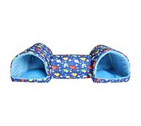 Hamster Tunnel - Small Pet Tunnel For Play And Rest | Polyester With Pp Cotton, Soft Cage Accessories, For Ferret, Bunny, Nest Entertainment, Small Animal Habitat, 21.26x6.69x5.91 Inches