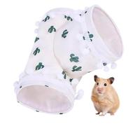 Hamster Tunnel Toy - 11.42 Inches Small Animal Plays Tunnels | Foldable Pet Play Tunnels - Fabric PP Tunnel, and Soft for Play, Sleep and Exercise of Hamsters, Mice & Ferrets