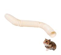 Hamster Tunnel Tube DIY Assembled Sports Training Hiding Pipe Toy Hamsters Cage Accessories for Small Animals Sports (Small, Orange)