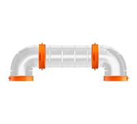 Hamster Tunnels And Tube - Hamster Tubes Adventure | Modular Maze And Playground Module Tube House Excercise For Other Small Animals, hideoutt Tunnel For Birds
