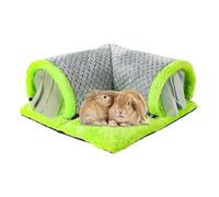 Hamster Tunnels, Bed with Privacy Curtains,Detachable Hamster Toy | for Indoor Enrichment Exercise Boredom Fight Ferret Chinchilla Gerbil Hedgehog