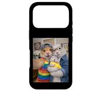 Hamster Two Moms Life Selfie Mother's Day Newborn Queer Mom Case for iPhone 17 Pro