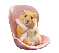 Hamster Ventilated Car Seat - Universal Adjustable Decorative Car Seat, Safe Support for Transporting Hamsters in the Car - for the Whole Family and Animal Lovers