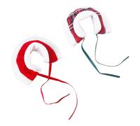 Hamster Waer - Adjustable Christmas Pet Costume, Striped Festive Outfit for Small Animals, Warm Breathable Fabric, Adorable Holiday Design, Ideal Seasonal Apparel for Chinchilla, 3.93 In