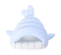 Hamster Warm Cotton Nest for Small Animals Winter Rest Bed | Blue Cotton Build, Cosy Sleeping Spot, Practical Hideaway for Hamsters and Other Small Pets